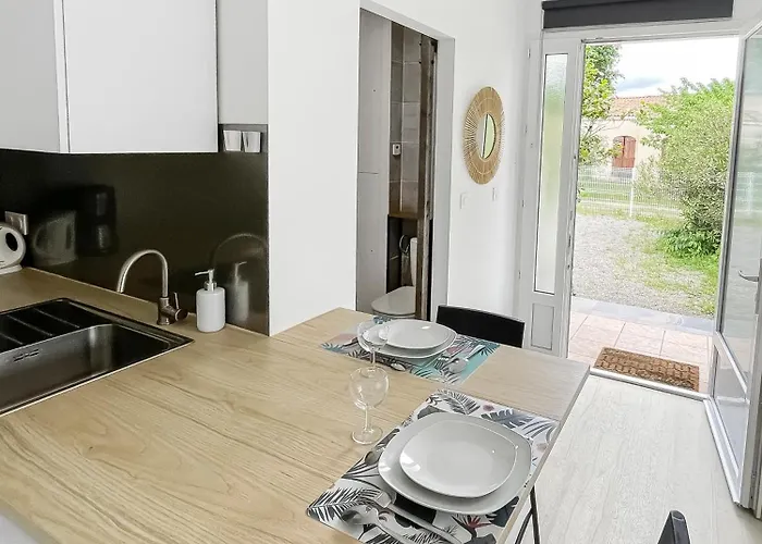 Entre Bordeaux Et L'atlantique - Jardin Appartamento Saint-Médard-en-Jalles